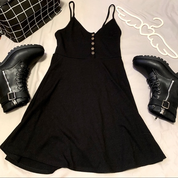 Streetwear Society Dresses & Skirts - Long Black Summer Dress